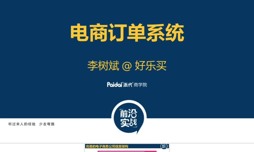 电商订单系统@李树斌CEO7.pptx