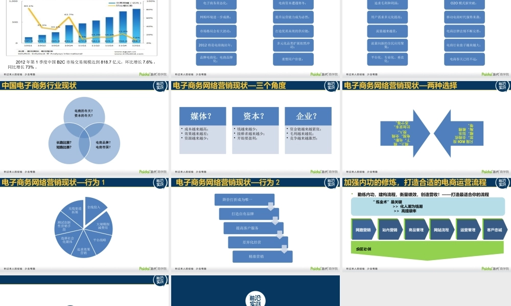 电商网络营销现状@朱启功CMO6 .pptx