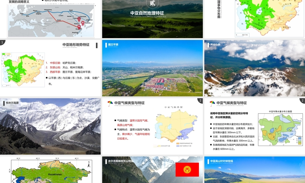 世界地理-中亚(1).pptx