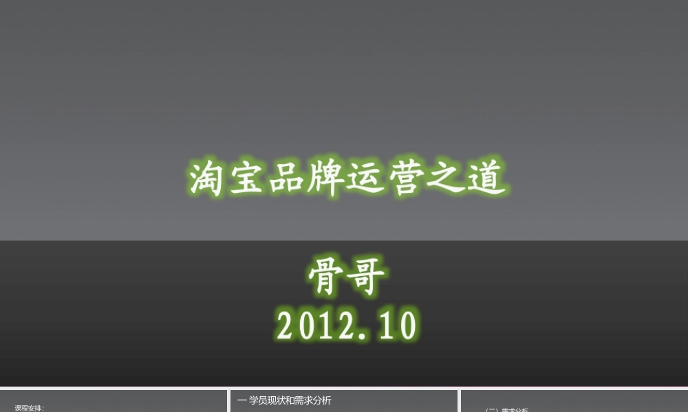 淘宝品牌运营之道.pptx