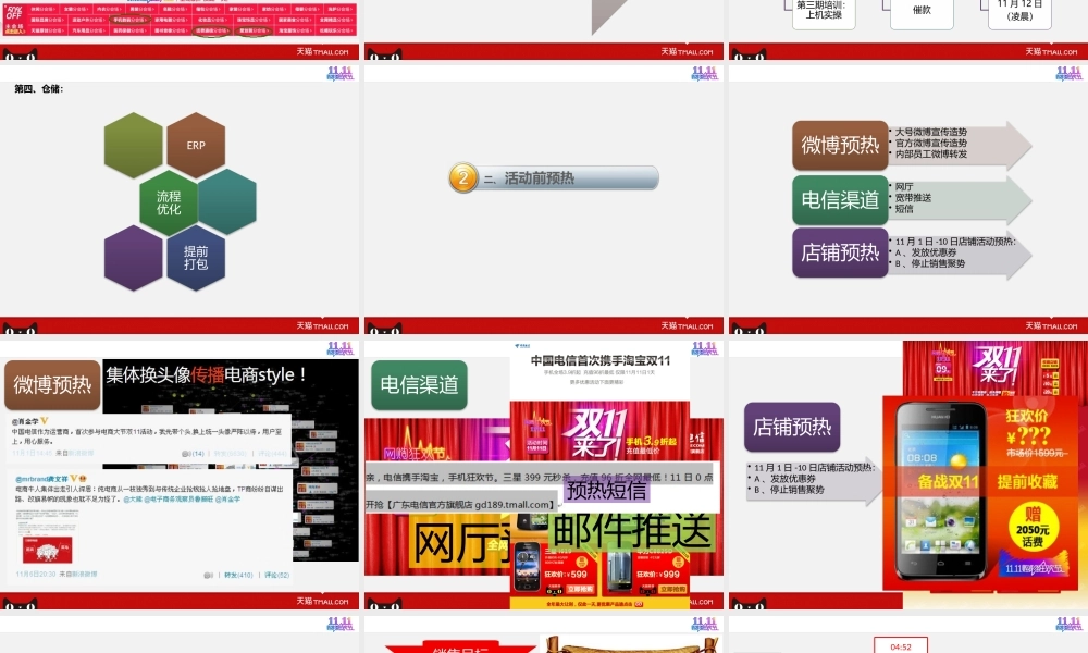中国电信双十一活动小结.pptx