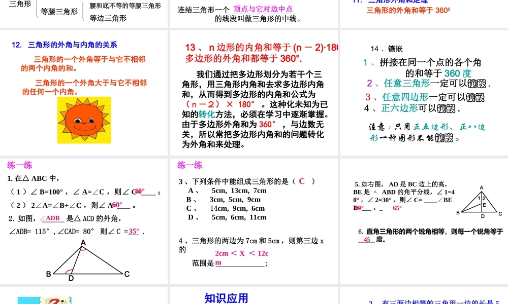 《三角形复习课》.ppt