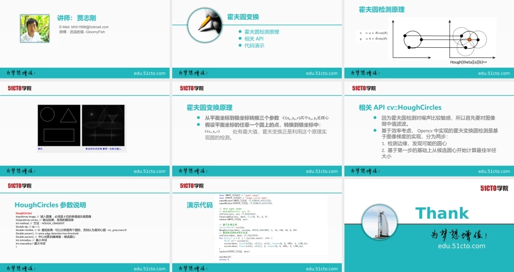 51CTO-OpenCV 3.1.0 图像处理教程-21.pptx