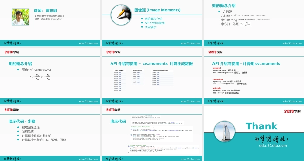 51CTO-OpenCV 3.1.0 图像处理教程-31.pptx