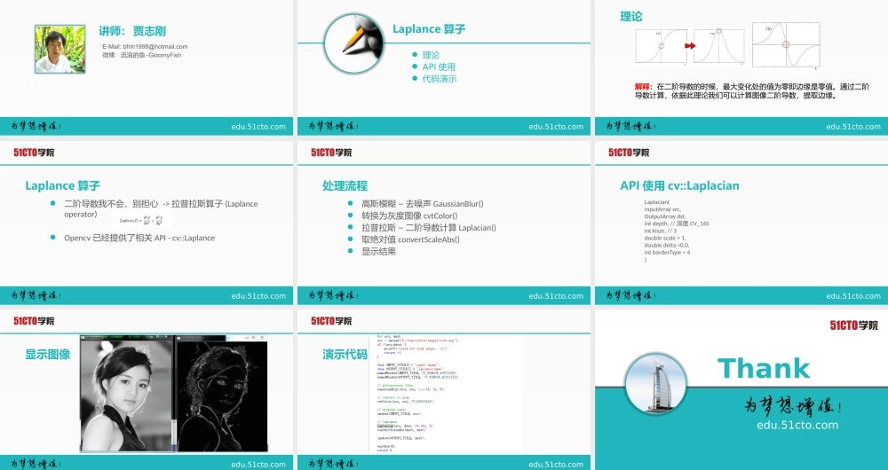 51CTO-OpenCV 3.1.0 图像处理教程-18.pptx