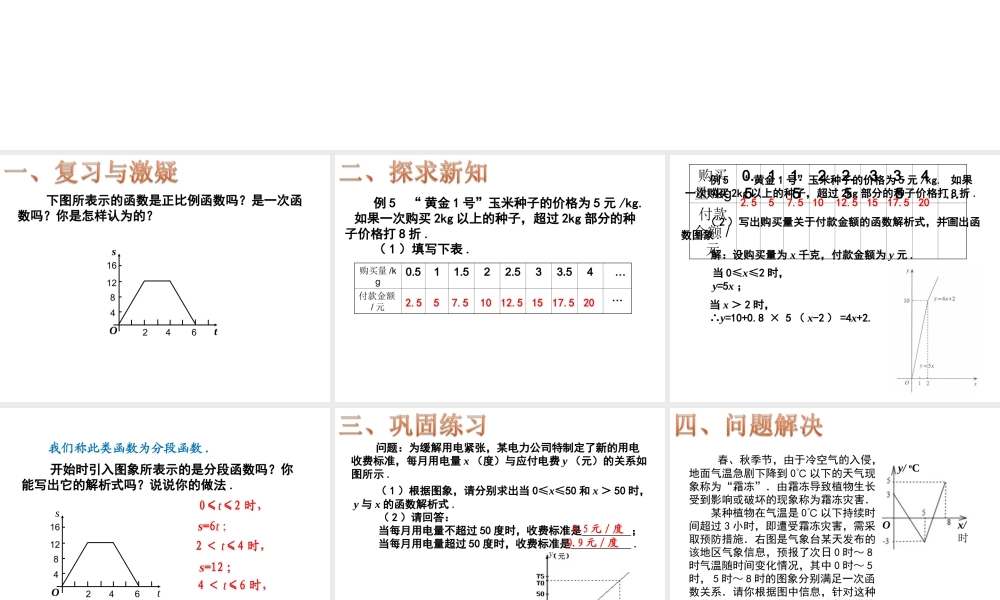 2013-2014学年八年级数学下册课件：19.2.2 一次函数（第4课时）.ppt