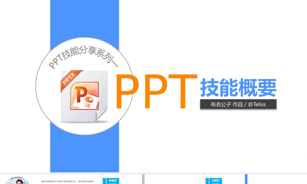 b39-PPT技能概要（布衣公子作品）2013.05.06版@teliss.pptx