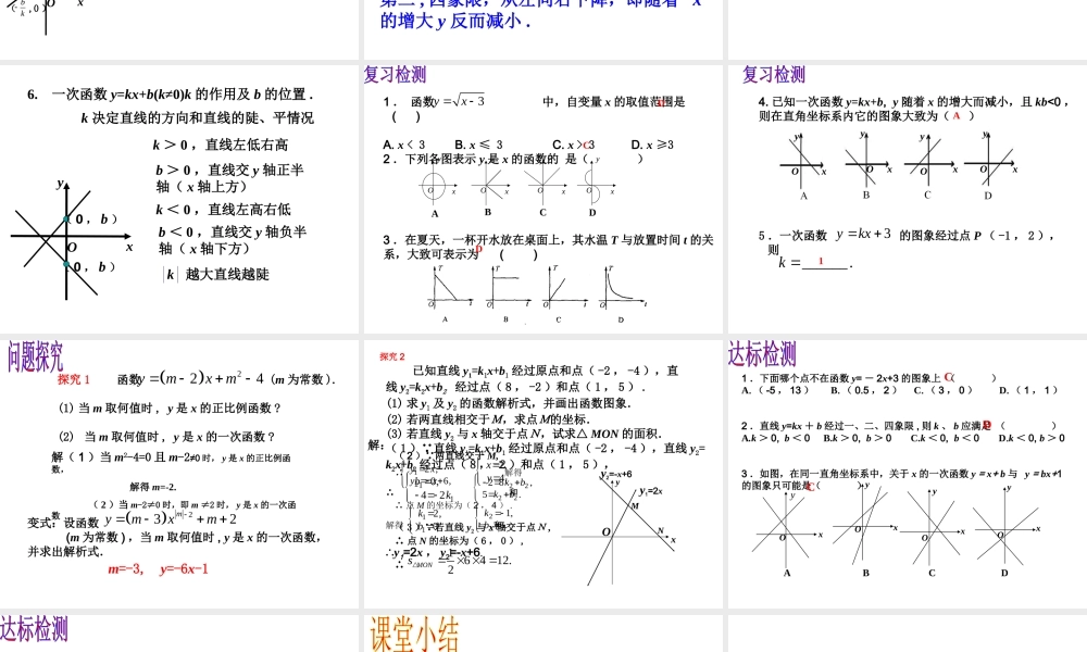 2013-2014学年八年级数学下册课件：章末小结（第1课时）.ppt
