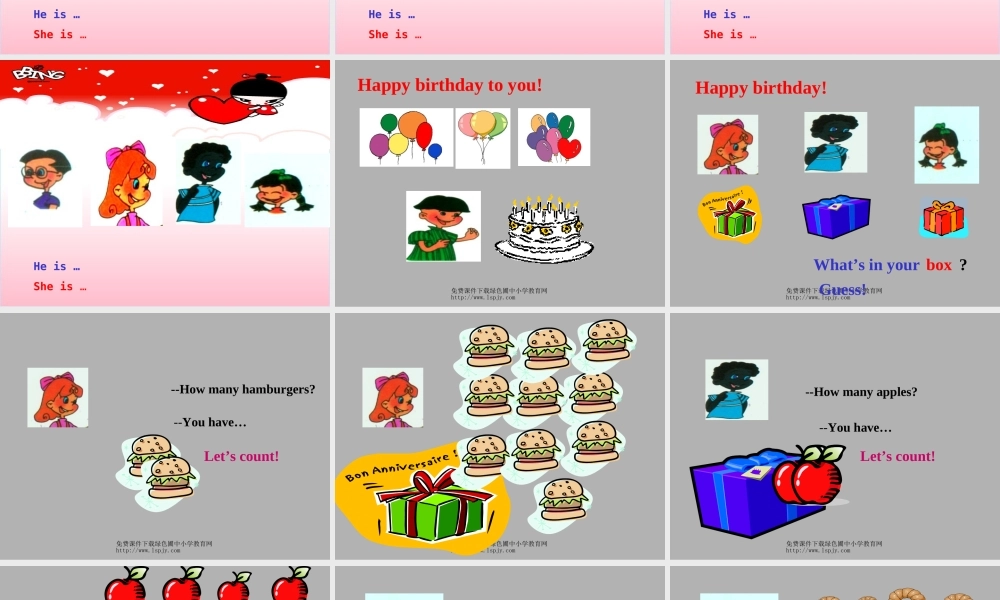 PEP人教版小学三年级英语下册Recycle1课件PPT.ppt