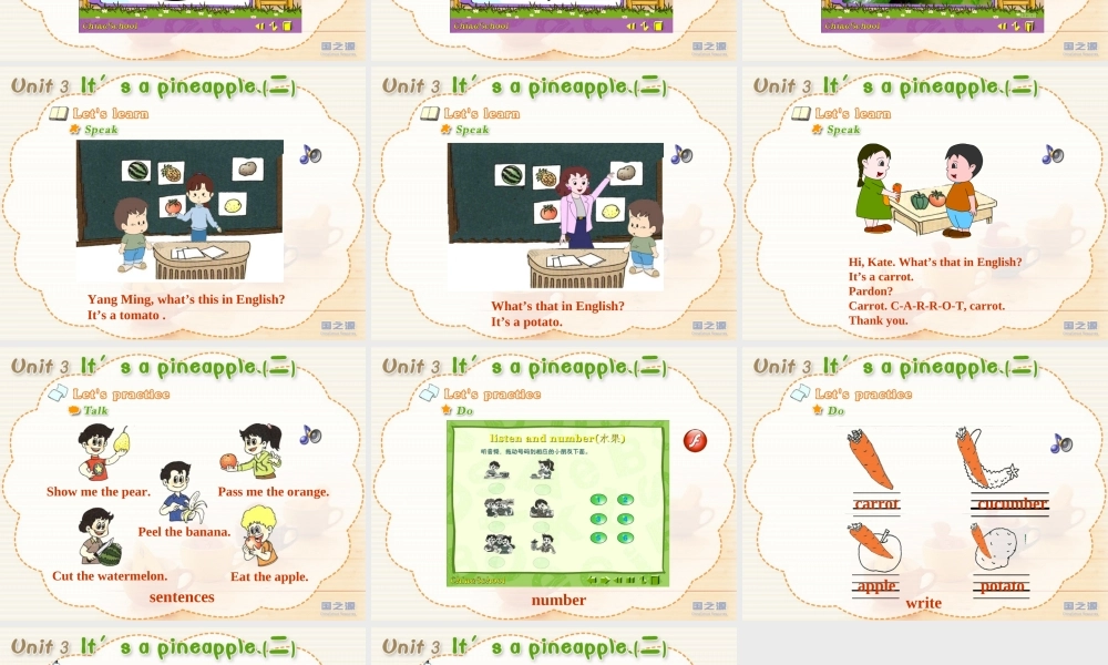 It’s a pineapple.(二).ppt