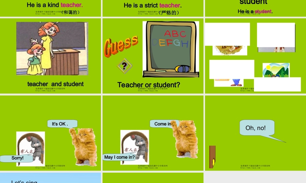 PEP人教版小学三年级英语下册Unit1 Welcome back to school课件PPT.ppt