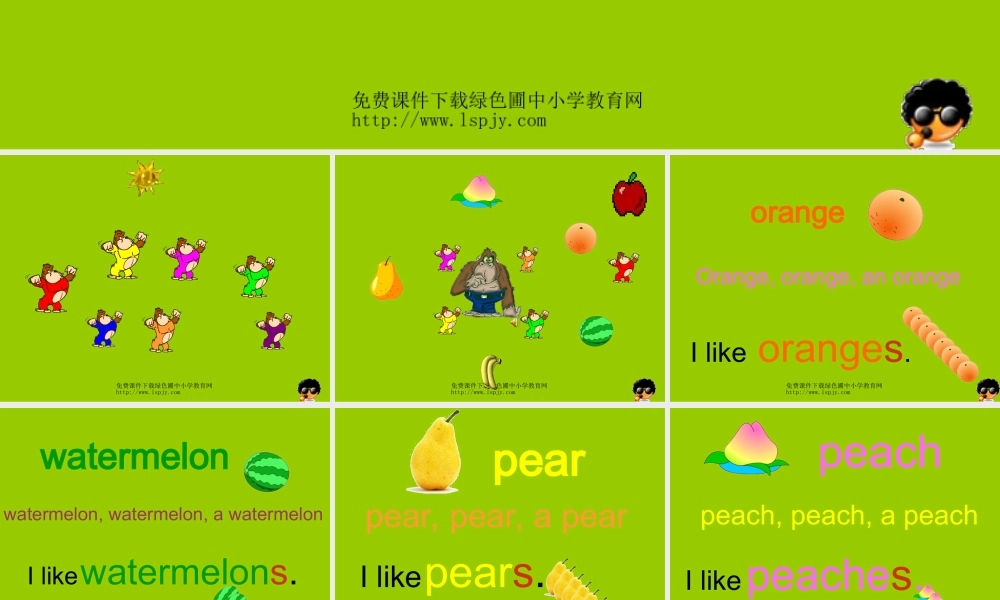 PEP人教版小学三年级英语下册Unit4 Do you like pears课件PPT.ppt