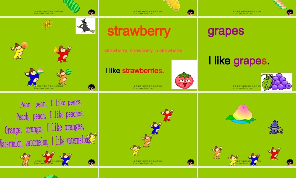 PEP人教版小学三年级英语下册Unit4 Do you like pears课件PPT.ppt