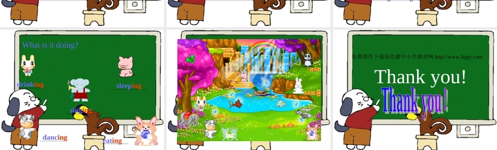 PEP人教版小学五年级下册英语Unit5 Look at the Monkeys课件PPT.ppt