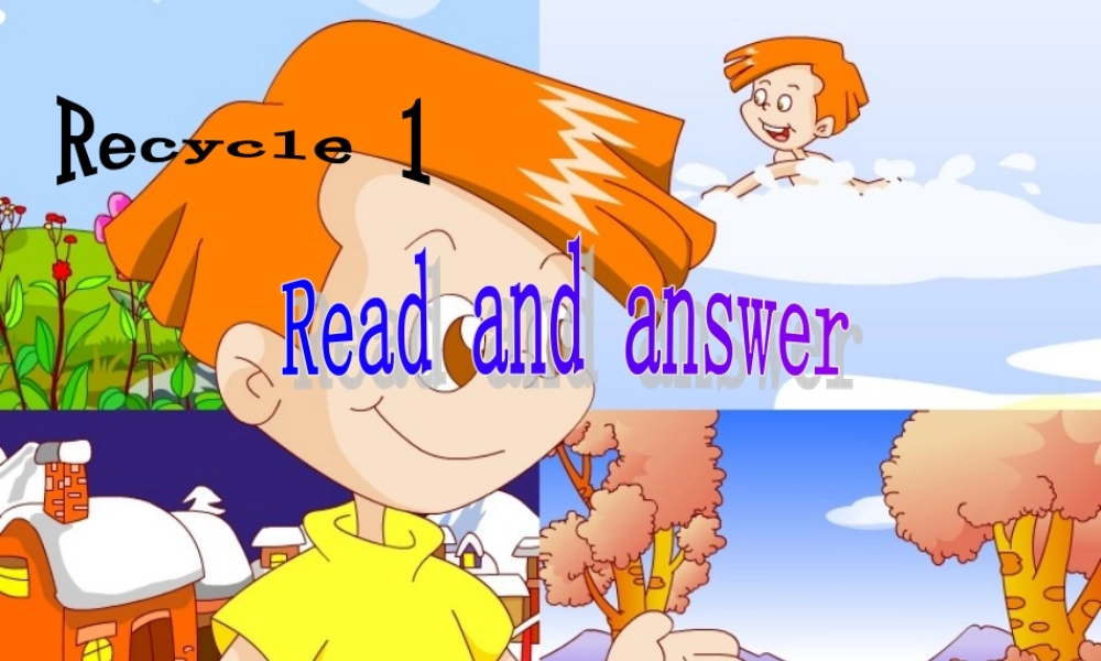 pep小学五年级英语上册recycle1优质课PPT课件1.ppt