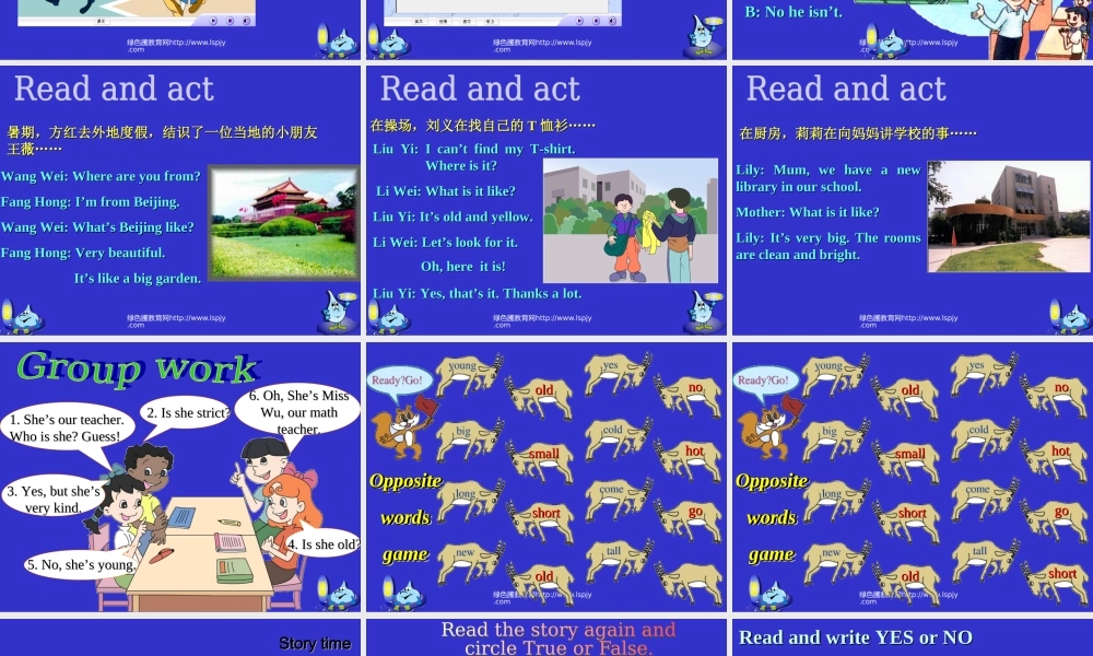 PEP小学五年级英语上册U1L5课件.ppt