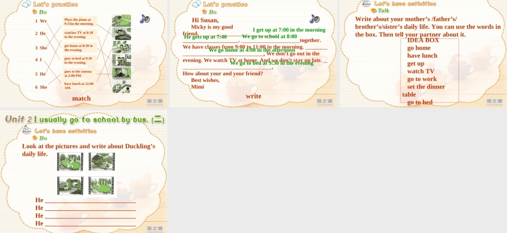 Unit 2 I usually go to school by bus. (二).ppt