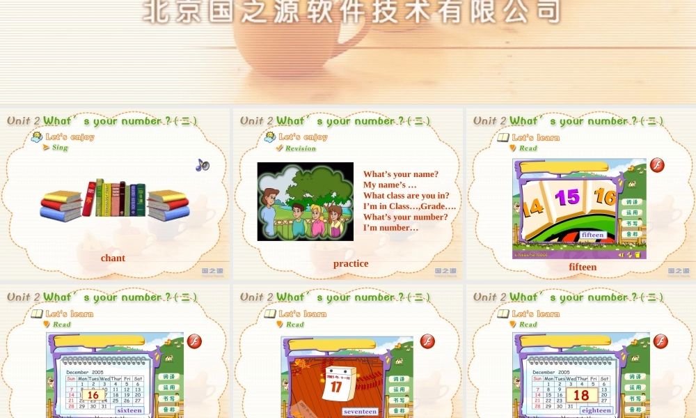 Unit 2 What's your number (二).ppt