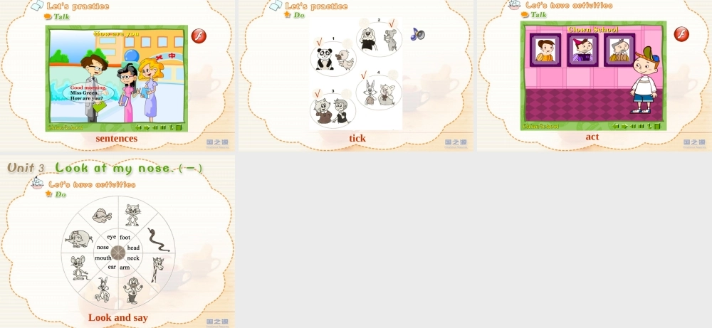 Unit 3 Look at my nose.(一).ppt