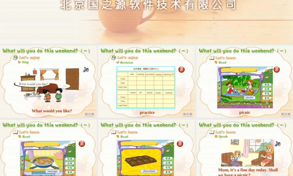 Unit 5 What will you do this weekend(一).ppt