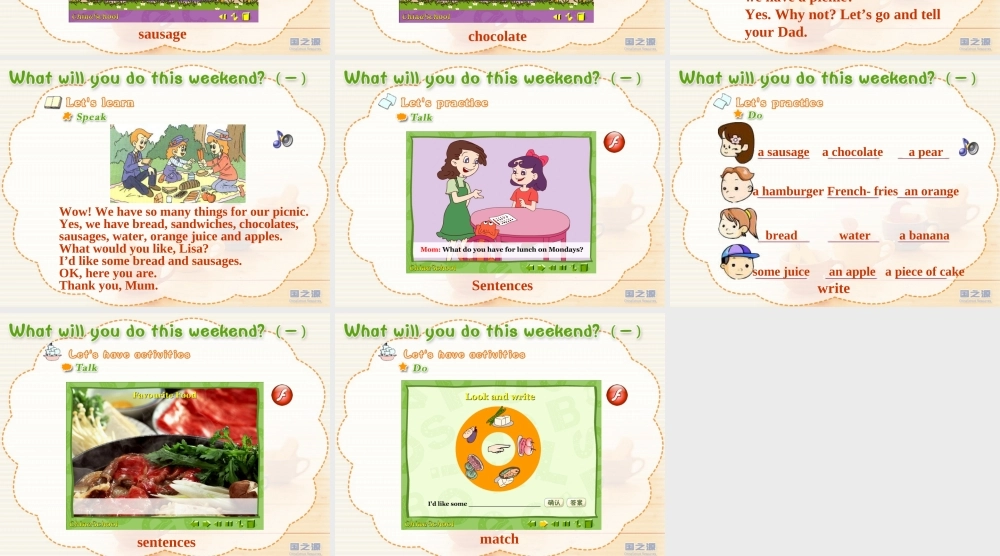 Unit 5 What will you do this weekend(一).ppt