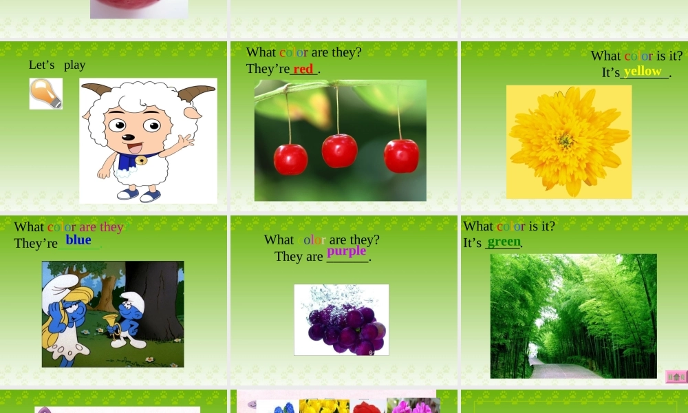 巴东县税家小学人教PEP版英语三上《Unit 3 Let’s paint》PPT课件[www.edudown.net].ppt