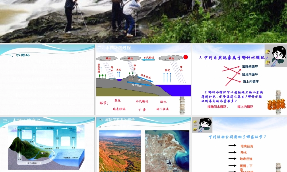 第九、十课时：水循环与世界洋流.ppt