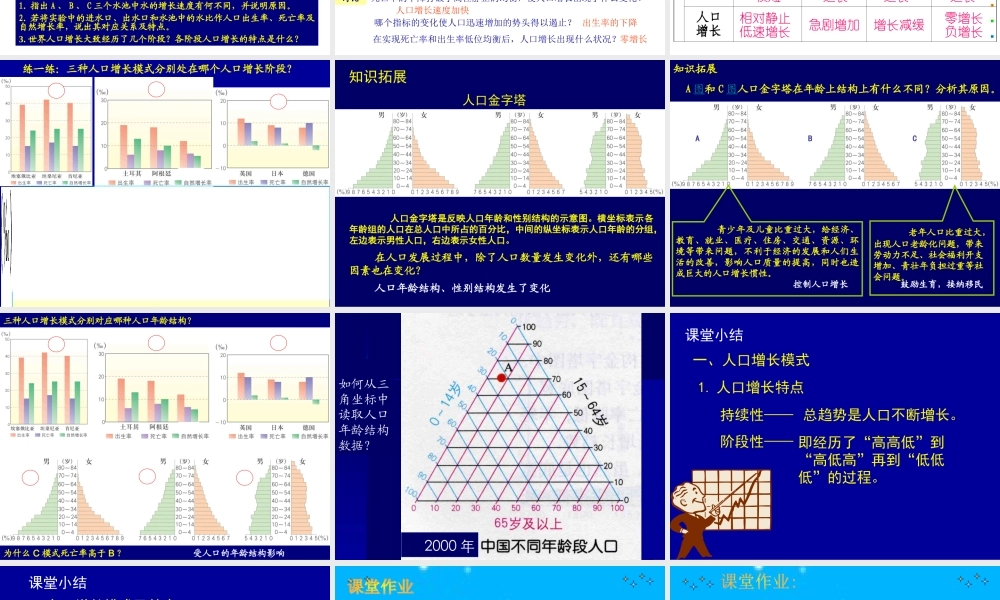第一课时：人口的增长模式及地区分布.ppt