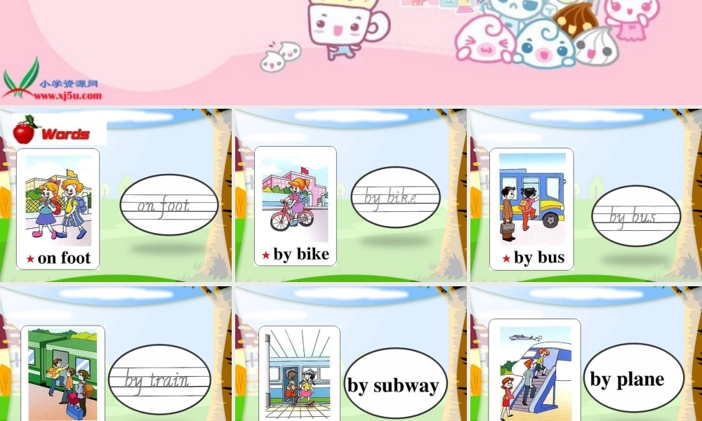 人教PEP版英语六上《 Recycle 1》PPT课件之二[www.edudown.net].ppt