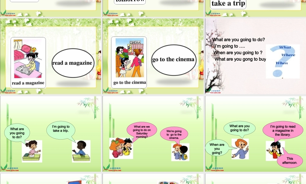 人教PEP版英语六上《 Recycle 1》（1）PPT课件[www.edudown.net].ppt