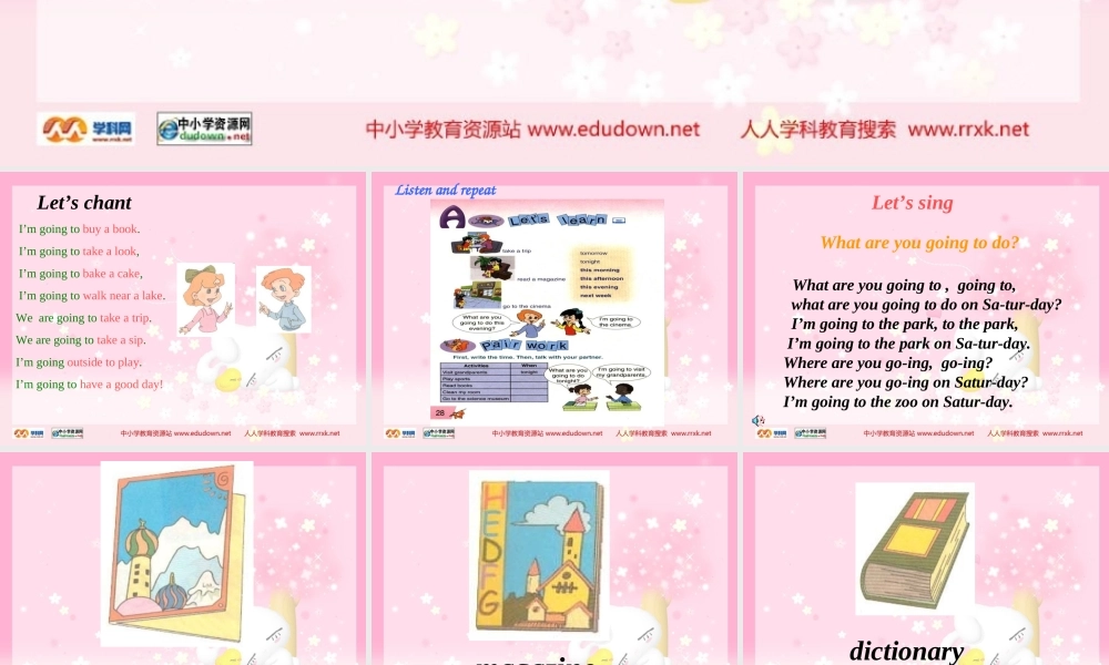 人教PEP版英语六上《unit 3 what are you going to do》PPT课件之三[www.edudown.net].ppt