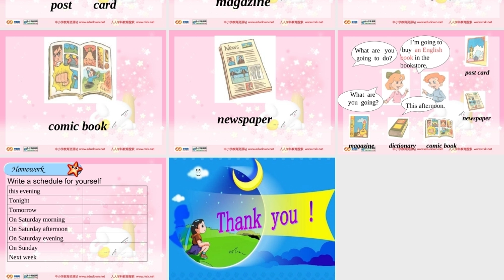 人教PEP版英语六上《unit 3 what are you going to do》PPT课件之三[www.edudown.net].ppt