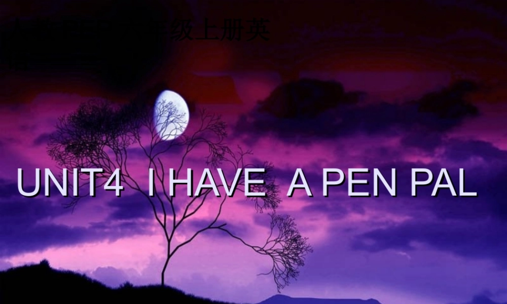 人教PEP版英语六上《Unit 4I have a pen pal》PPT课件之五[www.edudown.net].ppt