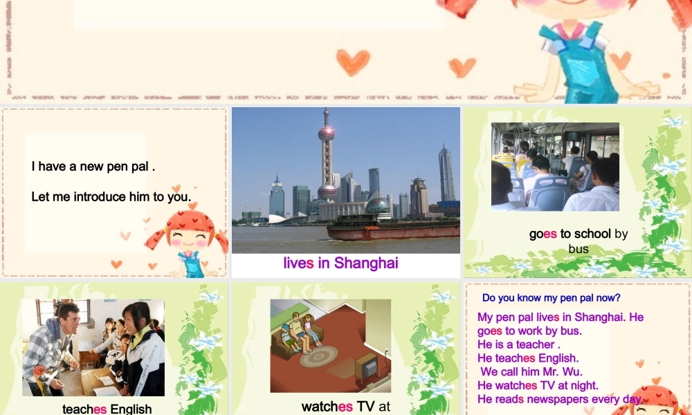 人教PEP版英语六上《unit 5 what does she do》PPT课件之二[www.edudown.net].ppt