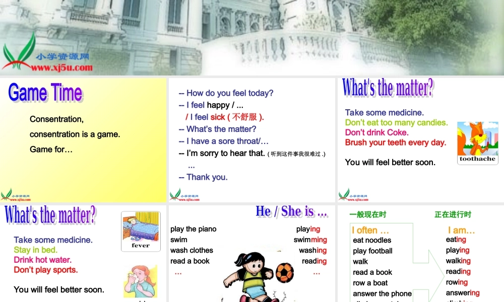 人教PEP版英语六下《Recycle 2》PPT课件之一[www.edudown.net].ppt