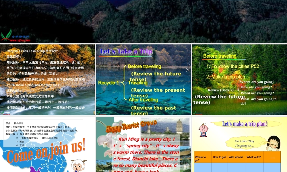 人教PEP版英语六下《Recycle 1》PPT课件之二[www.edudown.net].ppt