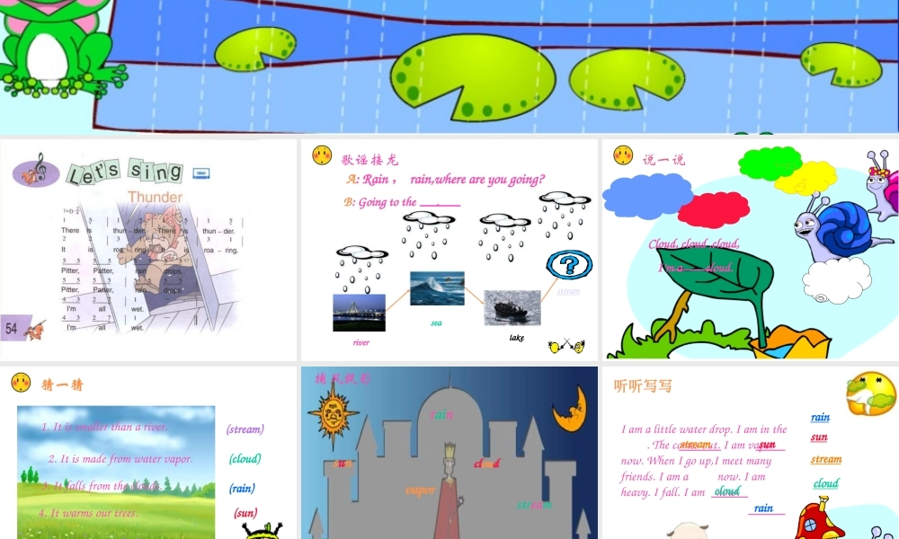 人教PEP版英语六上《unit 6 the story of rain》PPT课件之二[www.edudown.net].ppt