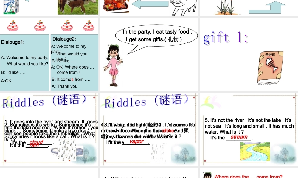 人教PEP版英语六上《unit 6 the story of rain》PPT课件之三[www.edudown.net].ppt