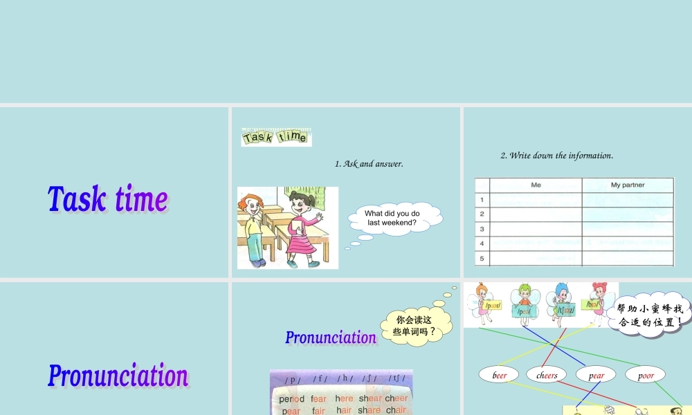 人教PEP版英语六下《unit 3 last weekend》PPT课件之六[www.edudown.net].ppt