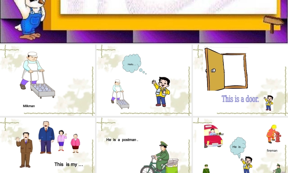 人教PEP版英语三上《Recycle1》PPT课件之一[www.edudown.net].ppt