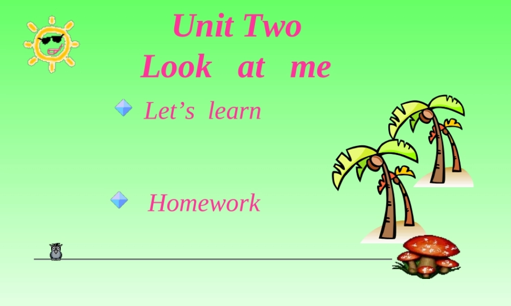人教PEP版英语三上《unit2Look at me》Let’slearn PPT课件[www.edudown.net].ppt