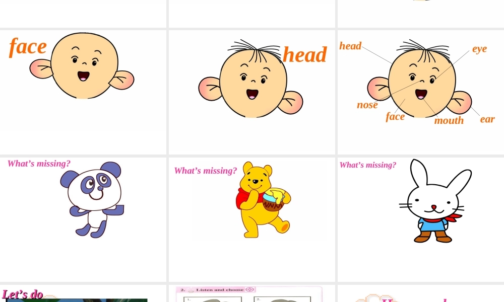 人教PEP版英语三上《unit2Look at me》PPT课件之六[www.edudown.net].ppt