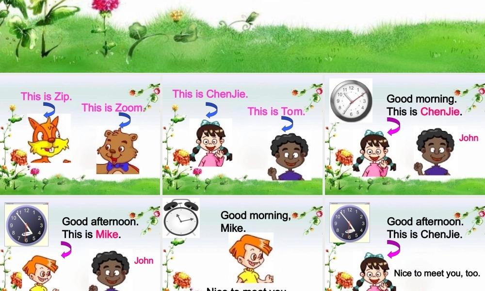 人教PEP版英语三上《unit2Look at me》PPT课件之三[www.edudown.net].ppt