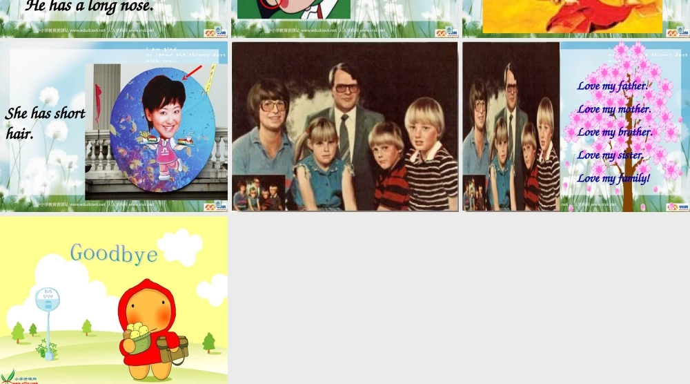 人教PEP版英语三下《Unit 2 My family》PPT课件之二[www.edudown.net].ppt