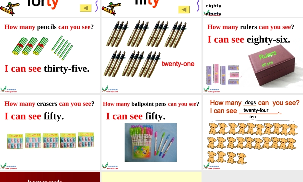 人教PEP版英语三下《Unit 3 How Many？》Lesson 7 PPT课件[www.edudown.net].ppt