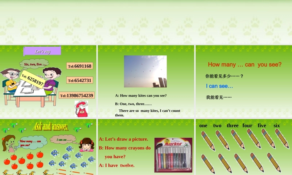 人教PEP版英语三下《Unit 3 How Many？》PPT课件之四[www.edudown.net].ppt