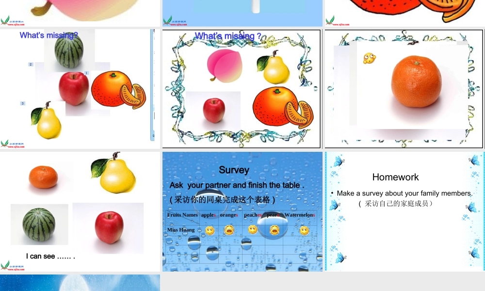 人教PEP版英语三下《Unit 4 Do you like pears》Part Alet’s learn PPT课件[www.edudown.net].ppt