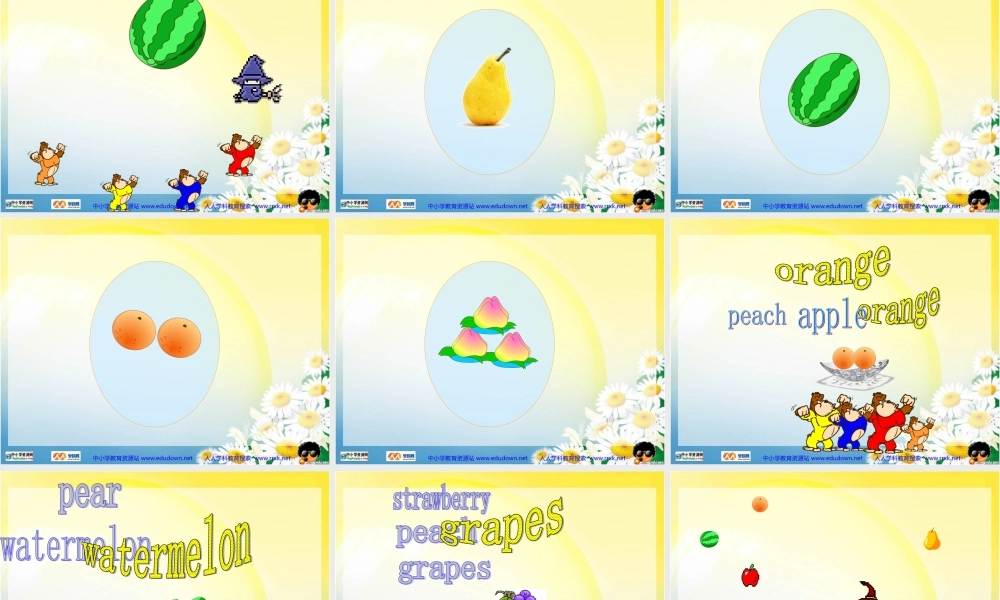 人教PEP版英语三下《Unit 4 Do you like pears》PPT课件之九[www.edudown.net].ppt