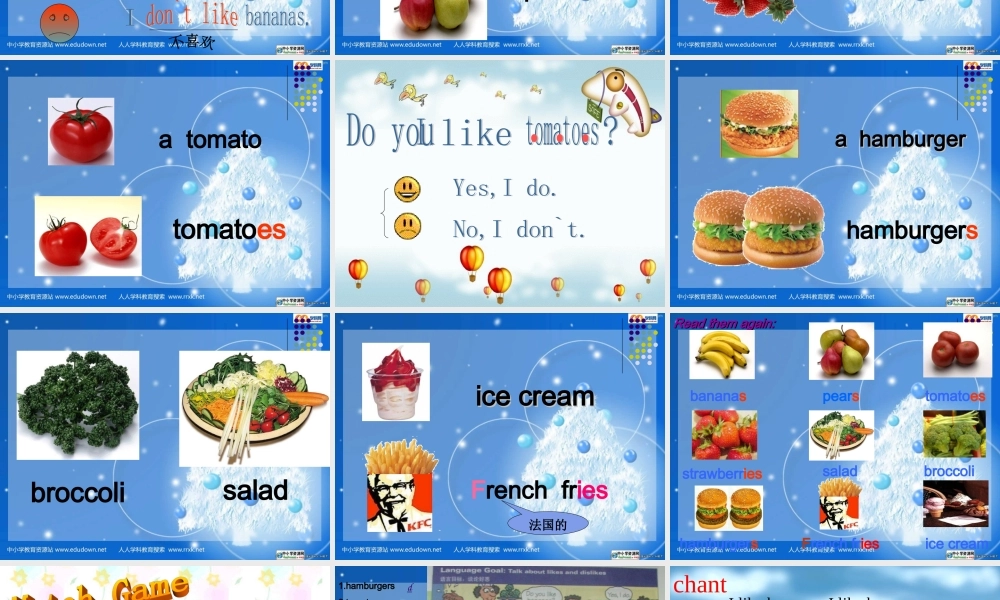 人教PEP版英语三下《Unit 4 Do you like pears》PPT课件之十五[www.edudown.net].ppt