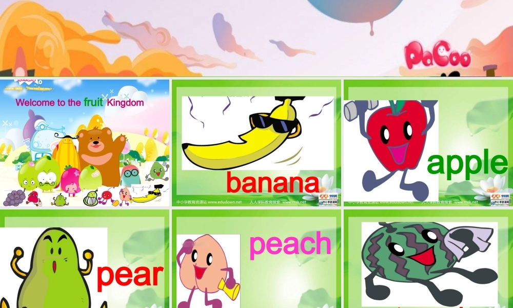 人教PEP版英语三下《Unit 4 Do you like pears》PPT课件之十七[www.edudown.net].ppt